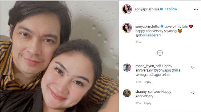 Potret Sonya Prischillia. [Instagram/sonyaprischillia]