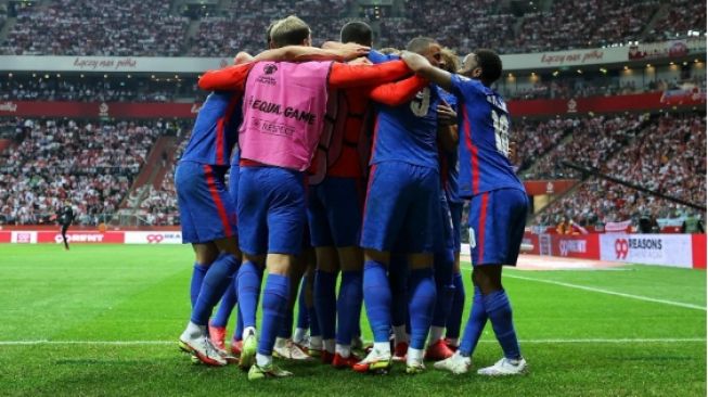 Rekor Sempurna Inggris Dihancurkan Polandia, Hasil Akhir 1-1