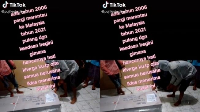 Curhat Pilu Kakak Ditinggal Merantau: Hati Hancur Saat Terima Paket Berisi Mayat Adik