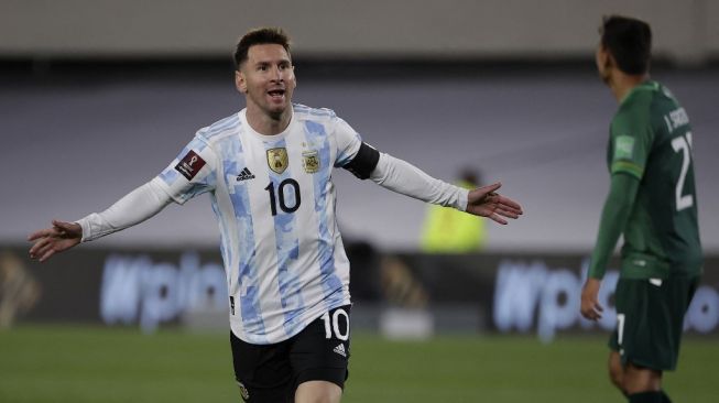 Kualifikasi Piala Dunia 2022: Messi Hattrick, Argentina Hajar Bolivia 3-0