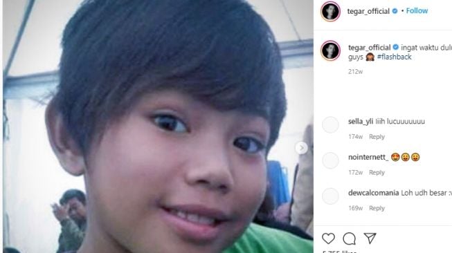 Potret Dulu dan Kini Sosok Viral Mendadak. [Instagram]