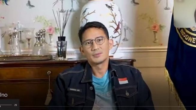 Hadiri Acara Film Losmen Bu Broto, Sandiaga Uno Salah Kasih Sambutan