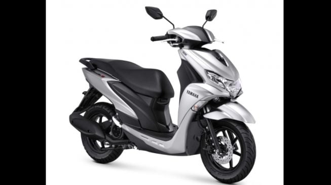 Yamaha FreeGo Version dengan warna baru Prestige Silver [PT YIMM].