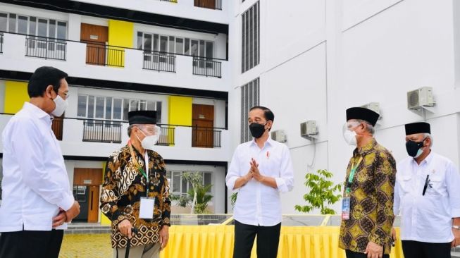 Jokowi Tinjau Infrastruktur di Madrasah Muallimin Muhammadiyah Yogyakarta