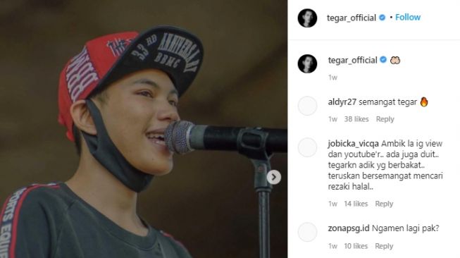 Potret Dulu dan Kini Sosok Viral Mendadak. [Instagram]