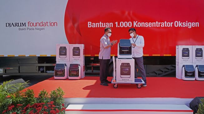 Seribu Konsentrator Oksigen untuk Antisipasi Varian Baru Covid-19