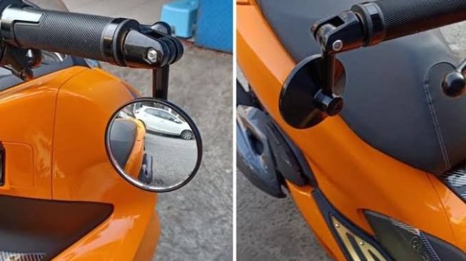 Penjelasan Polisi Modifikasi Spion Motor Tak Bisa Ditilang