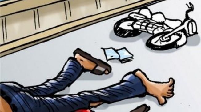 Tragis! Korban Tabrak Lari di Kecamatan Panjang Tewas di Tempat