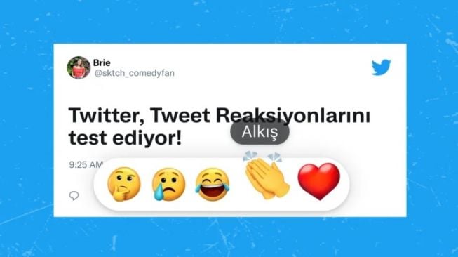 Uji coba fitur baru Twitter Emoji Reaction. [The Verge]