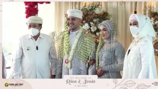 8 Momen Akad Nikah Riza Shahab dan Sonia Alattas, Mewah Bernuansa Arab