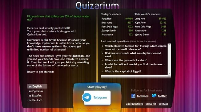 Quizarium