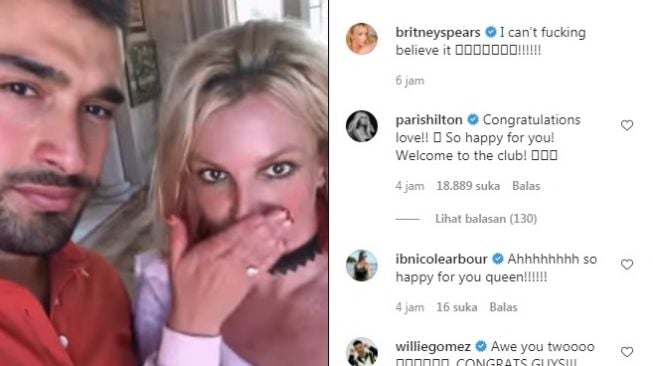 Unggahan Britney Spears [Instagram/@britneyspears]