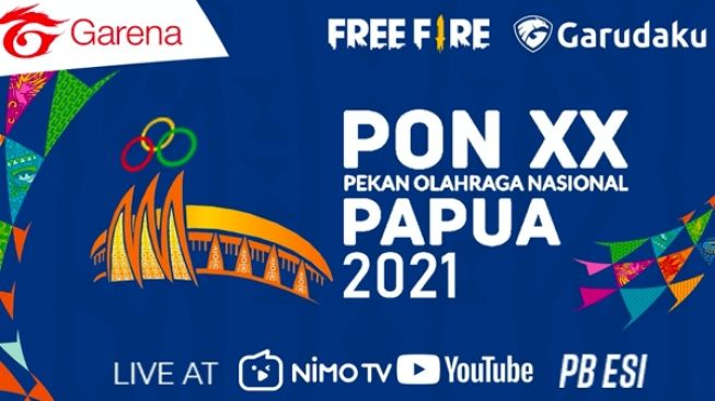 Bersiap! Berikut 11 Tim Free Fire Berlaga di PON XX Papua