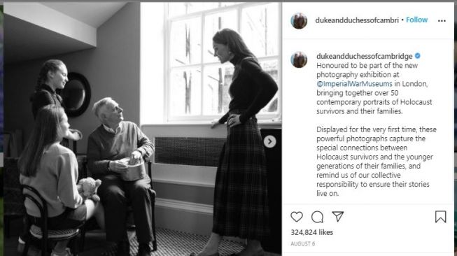 Ratu Elizabeth II Meninggal Dunia, Kate Middleton Terpantau Jemput Anak-anak di Sekolah dengan Pakaian Serba Hitam