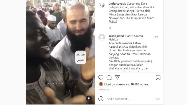 Kocak! Bukan Minta Surga, Pria Ini Malah Minta Fulus Saat Berdoa di Depan Ka'bah