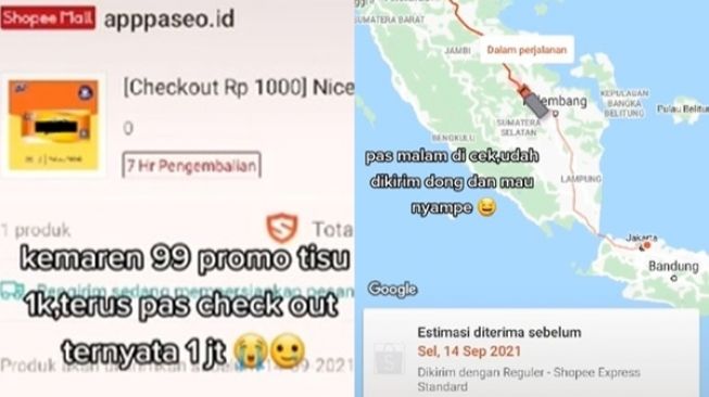 Viral Cewek Curhat Nyaris Meninggal Seusai Check Out Tisu 'Penghapus Dosa' saat Promo 9.9