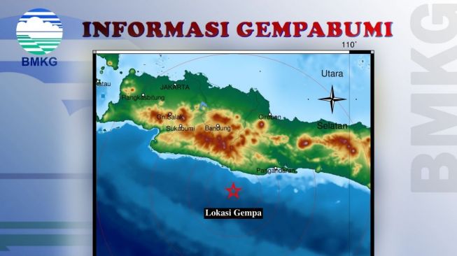 Tasikmalaya Diguncang Gempa Bumi Magnitudo 4.4