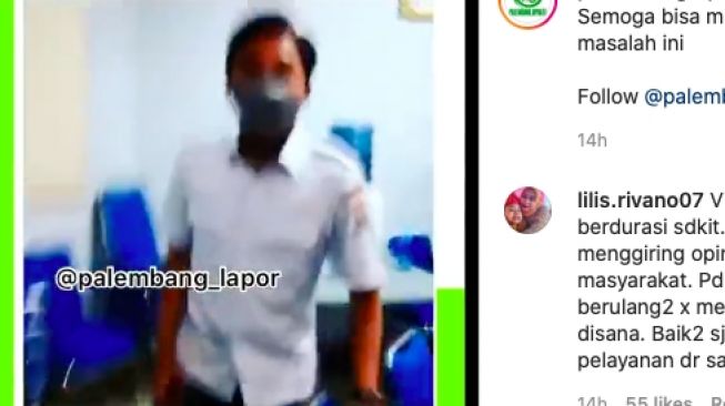 Viral oknum Dukcapil Palembang ribut dengan Ketua RT [instagram]