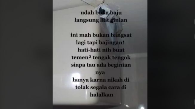 ART syok temukan benda mencurigakan saat hendak mandi (tiktok)