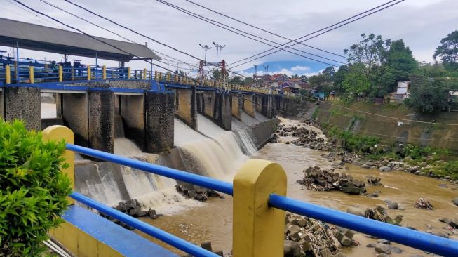 Bogor Diguyur Hujan Seharian, Begini Kondisi Bendungan Katulampa Saat Ini