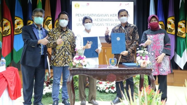 Telkom Dukung Unpad Menuju Hybrid University melalui Digitalisasi Layanan Kesehatan