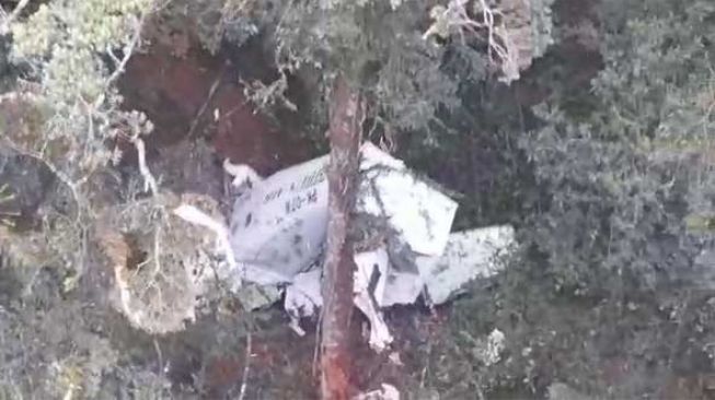 Pesawat Rimbun Air hilang kontak ditemukan jatuh dalam keadaan hancur Kabupaten Intan Jaya Papua. [tangkapan layar]