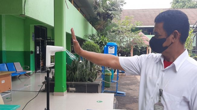 Terapkan Prokes Ketat, SMA Negeri 46 Jakarta Siap Lanjutkan PTM Terbatas