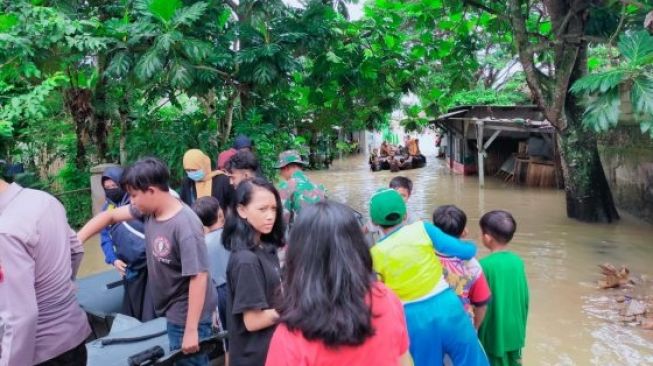 Banjir di Banten, Rangkasbitung dan Cibadak Lebak Paling Parah Diterjang Banjir