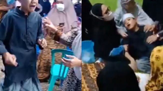 Santri Pulang Mondok, Sampai di Rumah Nangis Tahu Ayahnya Meninggal