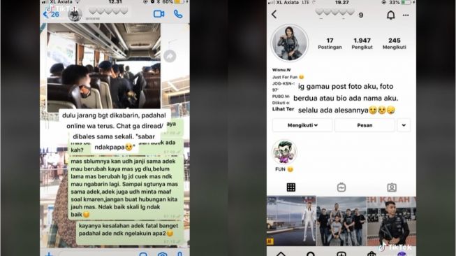 Dulu Cuek, Curhat Wanita Sabar Menunggu Pacar Berubah, Endingnya Manis (tiktok.com/@_wsnutami510)