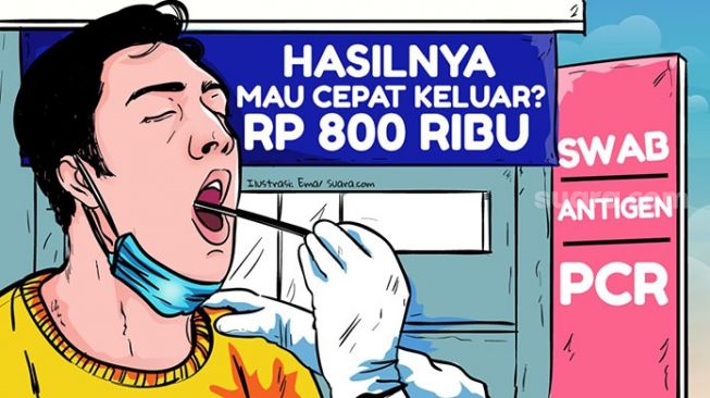 Lebih Cepat Lebih Mahal, Akal-akalan Harga Tes PCR Luar Jawa - Bali