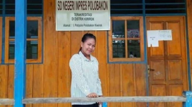 Nakes Gabriela Meilan. Gabriela ditemukan tewas di dalam jurang Kiwirok, Papua. [ANTARA]