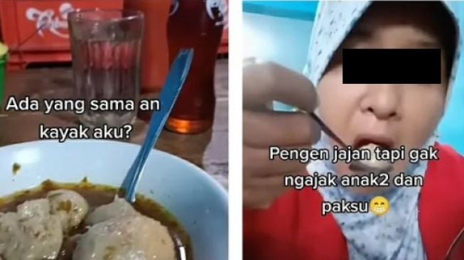 Viral Emak-Emak Curhat Pilih Jajan Sendiri Tanpa Anak dan Suami, Alasannya Tuai Perdebatan