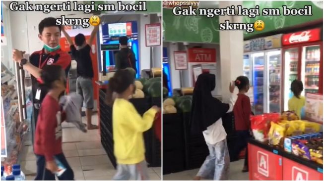 Viral Kelakuan Bocil Saat Belanja di Minimarket, Masker di Wajahnya Jadi Sorotan (TikTok)