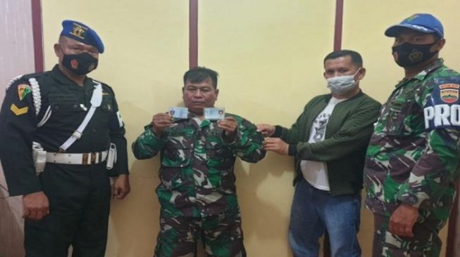 Anggota TNI Gadungan Bentak Prajurit Kodim, Langsung Dicomot di Rokan Hilir