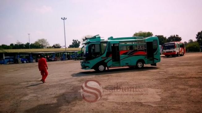 Bandar Lampung Zona Kuning, Terminal Rajabasa Masih Sepi Penumpang