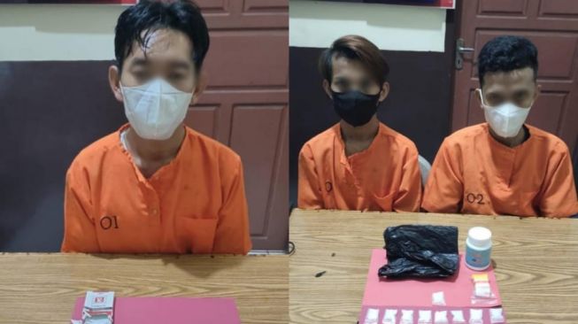 Polisi Berhasil Ungkap Sendikat Narkoba Inhil-Inhu, Lima Pelaku Diamankan