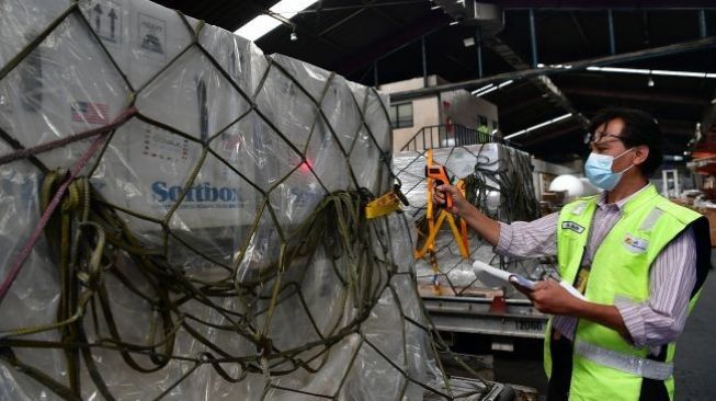 1,1 Juta Dosis Vaksin Pfizer Bantuan AS Kembali Tiba di Indonesia