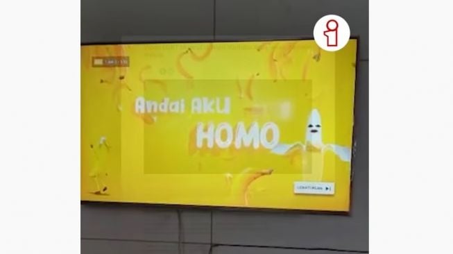 Video klip lagu "Aku Bukan Homo" yang dinyanyikan Sindu. [YouTube]