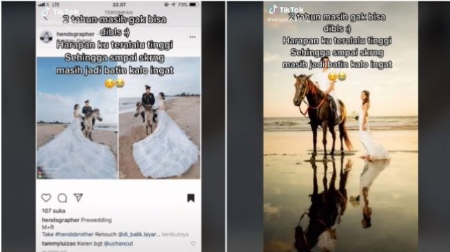 Antara Ekspetasi dan Realita, Foto Prewedding ala Pangeran Berkuda