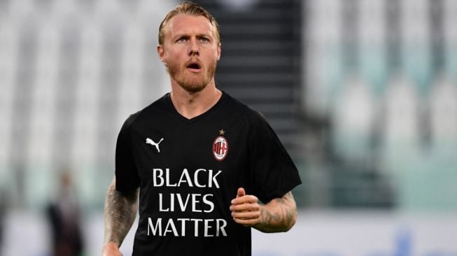 Simon Kjaer Masuk Ruang Perawatan, Daftar Pemain Cedera AC Milan Kian Bertambah