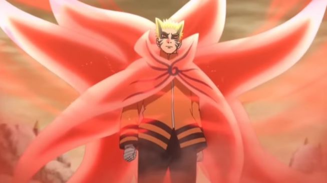 Boruto Epsisode 216, Mode Baryon Naruto (YouTube Anime Engsub)