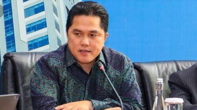 Menteri BUMN Erick Thohir Luncurkan E-commerce Warung Pangan