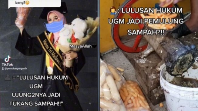 Sarjana Hukum UGM Ini Jadi Pemulung Sampah Setelah Lulus, Warganet Salut