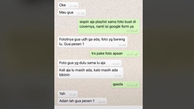 Modus cowok beli barang dagangan mantan (tiktok)