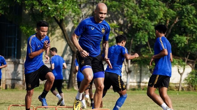 Usai Jalani Hukuman, Striker PSIS Semarang Bruno Silva Kembali Ikut Latihan