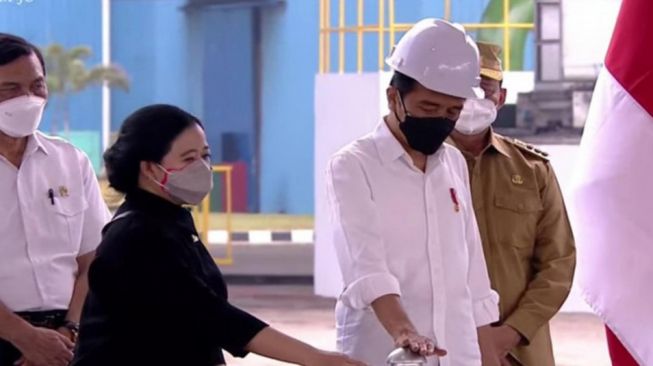 Hanya Ada 2 di Dunia, Jokowi Resmikan Pabrik Hot Strip Mill 2 Krakatau 