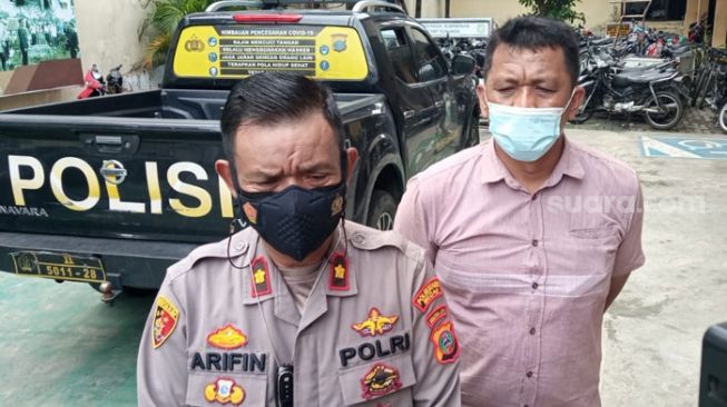 Kapolsek Medan Timur, Kompol M Arifin. [suara.com/Suhardiman]