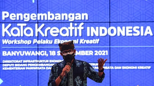 Sandiaga Uno Ingin Gelar Pekan Olahraga Pelaku Ekonomi Kreatif Pada 2022