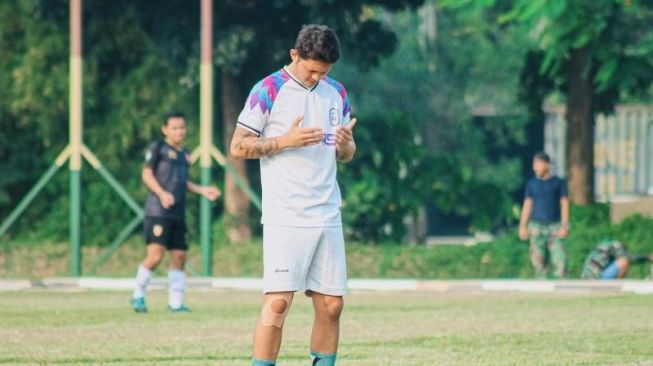 Sosok Penyerang Rans Cilegon FC Syamsir Alam, Sempat Putuskan Berhenti Dari Sepak Bola